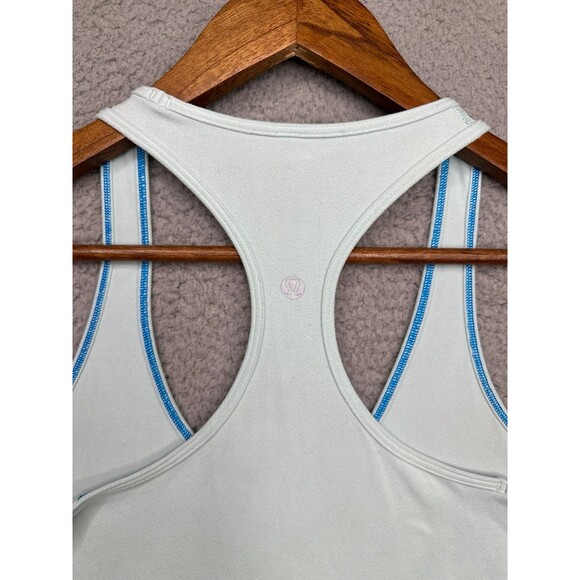 Lululemon cool racerback tank sz 6 mint / teal - Picture 6 of 6